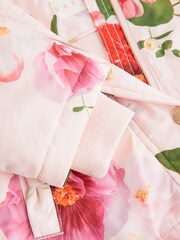 Baker by Ted Baker Shower Resistant Floral Rain Coat - Image 4 of 4