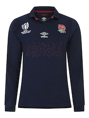 Umbro Navy England Long Sleeve Top - Image 5 of 6