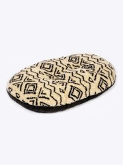 Danish Designs Cream Fleece Geometric Quilted Mattress Dog Bed - Image 2 of 4