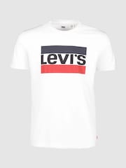 Белый - Levi's® 100% Cotton Sportswear Graphic T-Shirt - Изображение 5 из 5