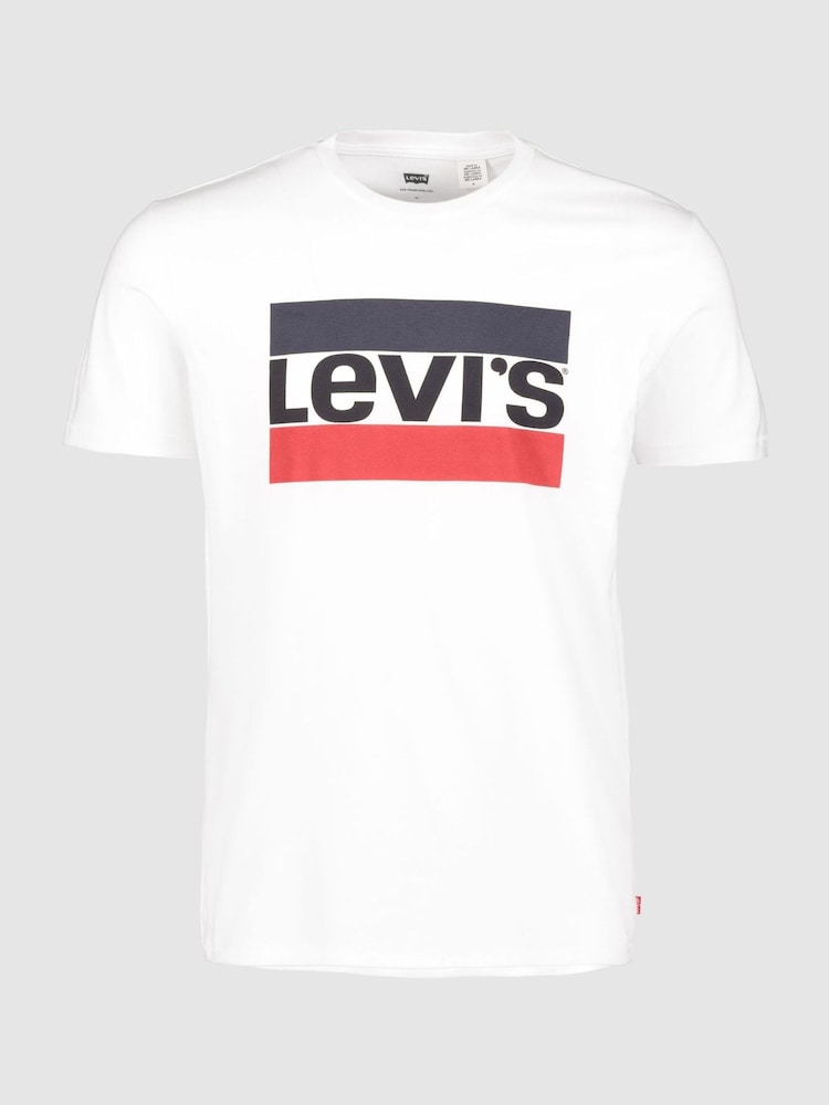 Levi's® White 100% Cotton Sportswear Graphic T-Shirt - Image 5 of 5 Levi's® White 100% Cotton Sportswear Graphic T-Shirt - Image 5 of 5