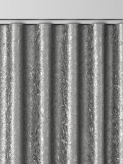 Grey Crushed Made To Measure Curtains - Image 7 of 9