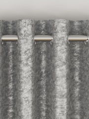 Grey Crushed Made To Measure Curtains - Image 8 of 9