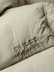 Superdry LIght Green Ripstop Longline Puffer Jacket - Image 7 of 7