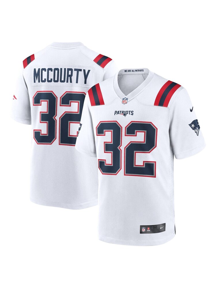 Nike White NFL New England Patriots Game Road Jersey - Devin McCourty Youth - Image 1 of 3 Nike White NFL New England Patriots Game Road Jersey - Devin McCourty Youth - Image 1 of 3