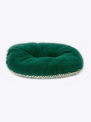 Danish Designs Green Fleece Herringbone Quilted Mattress Dog Bed - Image 3 of 4