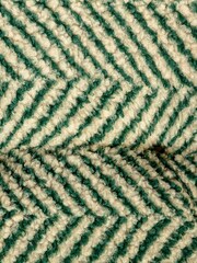 Danish Designs Green Fleece Herringbone Quilted Mattress Dog Bed - Image 4 of 4