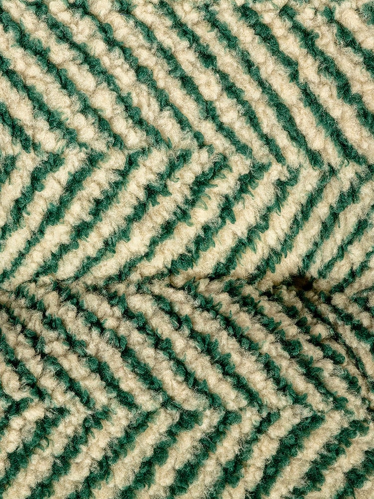 Danish Designs Green Fleece Herringbone Quilted Mattress Dog Bed - Image 4 of 4