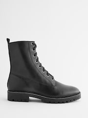 Schwarz - Signature Comfort® Schnürstiefel aus Leder - Bild 2 von 5