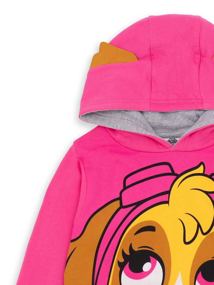 Vanilla Underground Pink Paw Patrol Character 100% Cotton Hoodie - Image 4 of 8