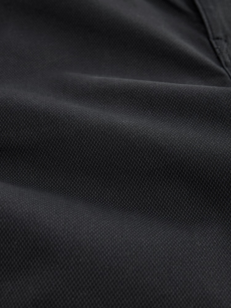 Negro - Pantalones rectos estilo vaqueros en denim elástico suave al tacto con estampado - Imagen 10 de 10