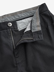 Negro - Pantalones rectos estilo vaqueros en denim elástico suave al tacto con estampado - Imagen 7 de 10