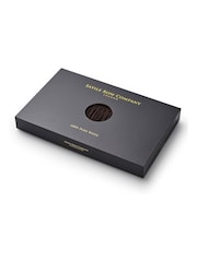 Savile Row Company Brown Virgin Wool Fringed Scarf - Image 3 of 3