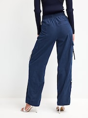 Marineblau/blau - Leichte Cargo-Hose - Bild 4 von 7