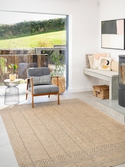 kukoon Brown Washable Kai Natural Jute Style Area Rug - Image 1 of 6