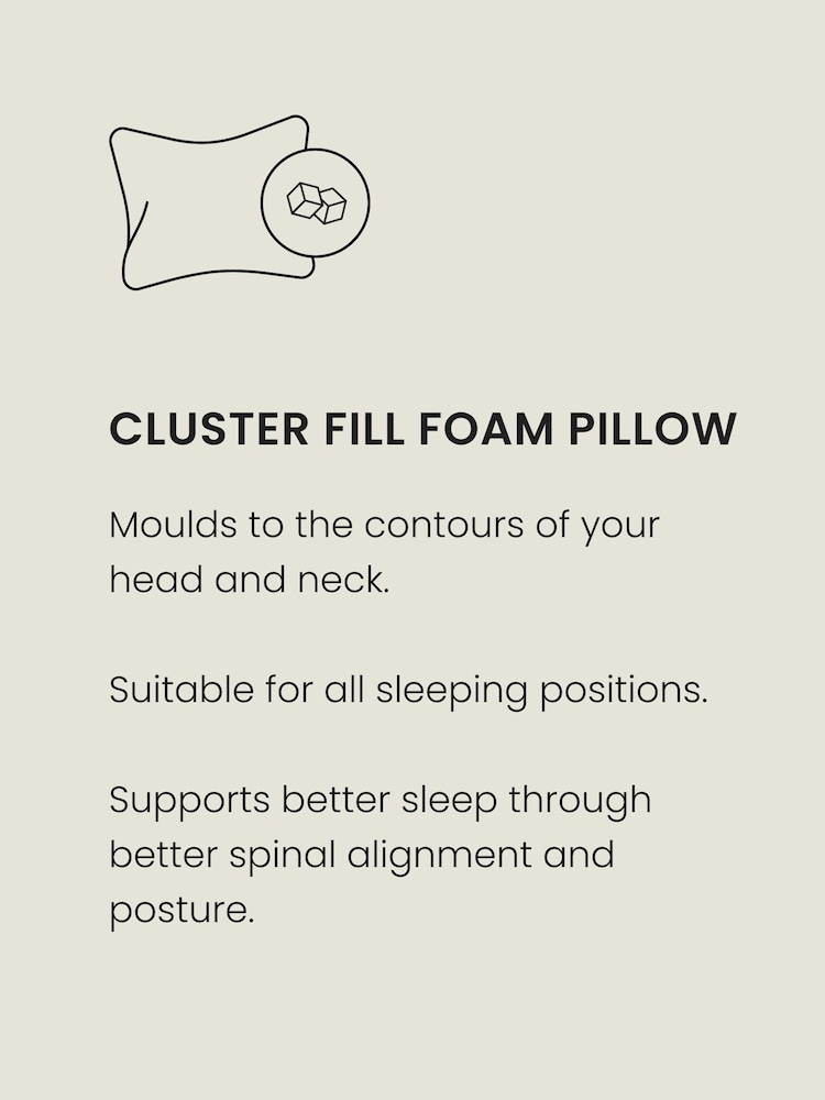 Cluster Fill spominska pena Vzglavnik - Slika 3 iz 3 Cluster Fill spominska pena Vzglavnik - Slika 3 iz 3