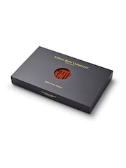Savile Row Company Warm Brown Virgin Wool Fringed Scarf - Image 1 of 3