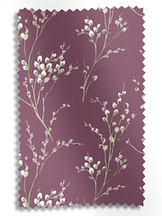 Laura Ashley Plum Pussy Willow Made To Measure Roman Blinds - Image 7 of 7
