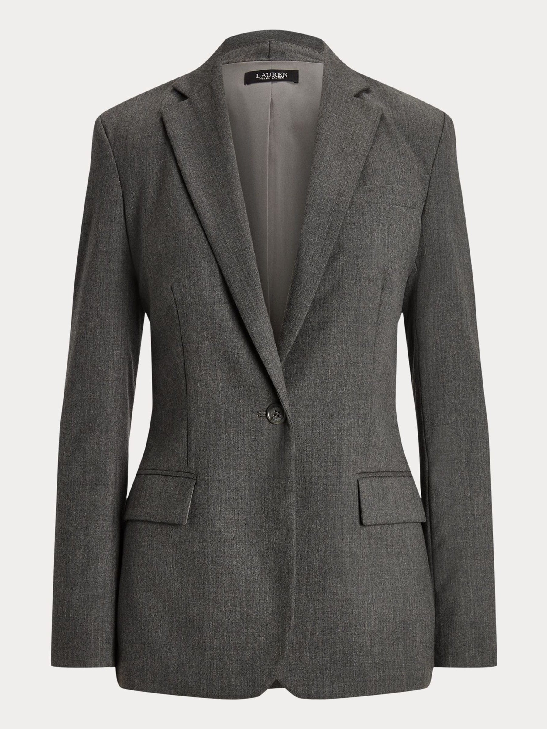 Buy Lauren Ralph Lauren Grey Wool Twill Blazer from Next Luxembourg