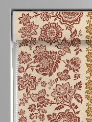 Laura Ashley Red Earlston Stripe Made To Measure Roman Blinds - Image 5 of 7