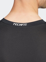 adidas Black TECHFIT Compression Training Long Sleeve Top - Image 5 of 7