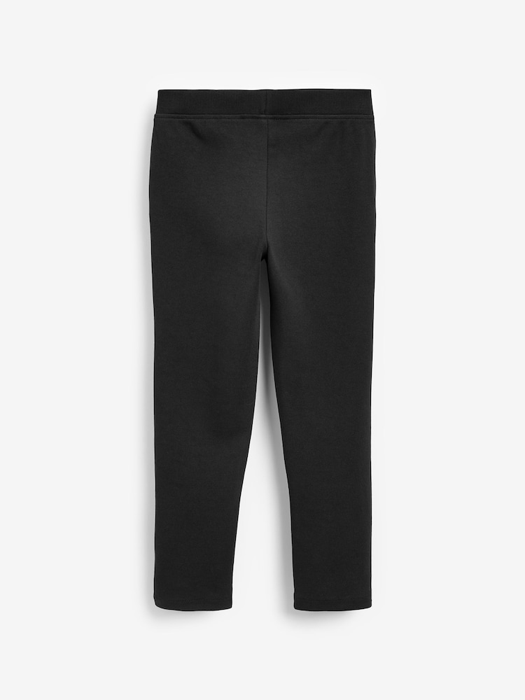Black Pull-On Cotton Rich Stretch School Trousers (3-16yrs) - Image 5 of 6