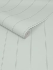Martha Stewart Sage Wood Panel 10M Wallpaper - Image 3 of 4