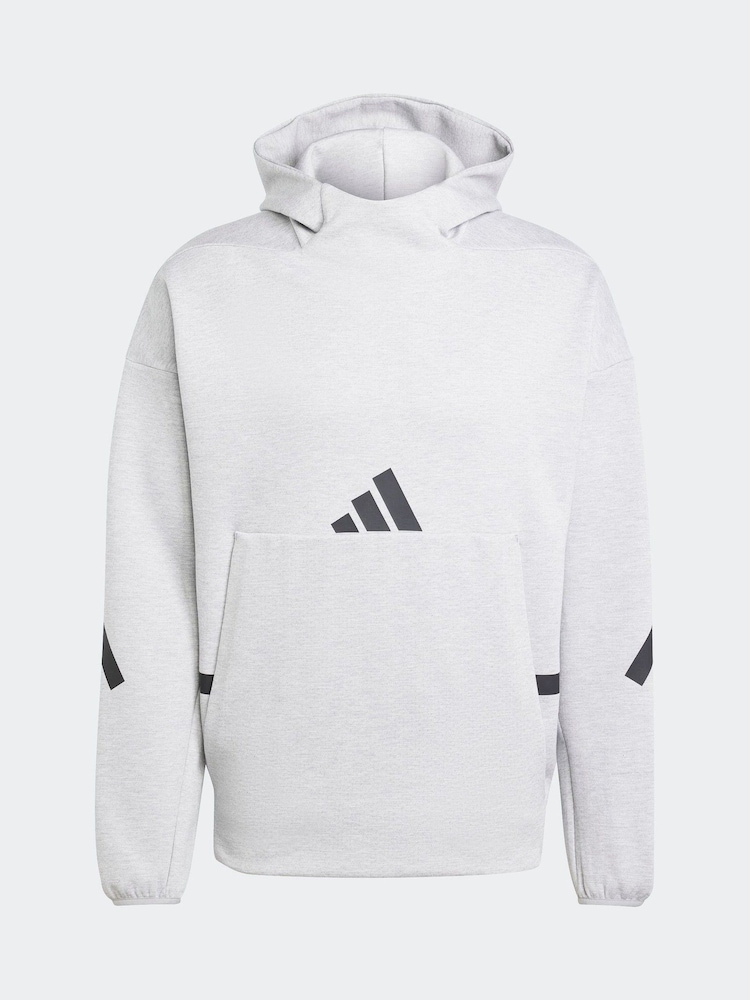 adidas Grey Z.N.E Hoodie - Image 8 of 8