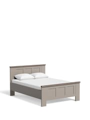 Wiemann Pebble Grey Truro Wooden Bed - Image 1 of 2
