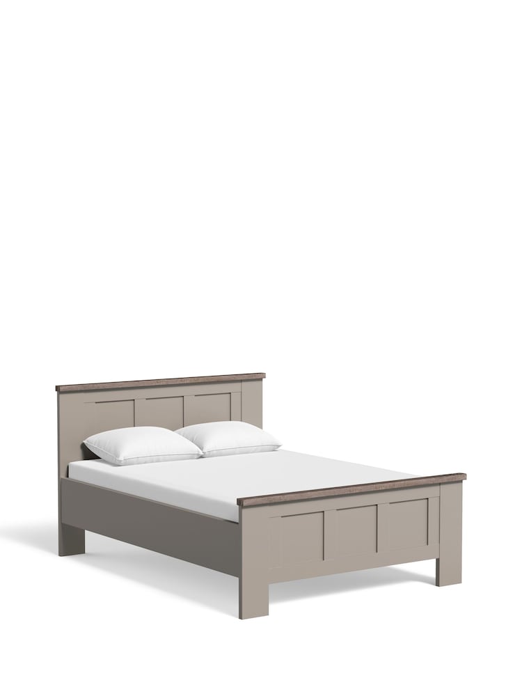Wiemann Pebble Grey Truro Wooden Bed - Image 1 of 2