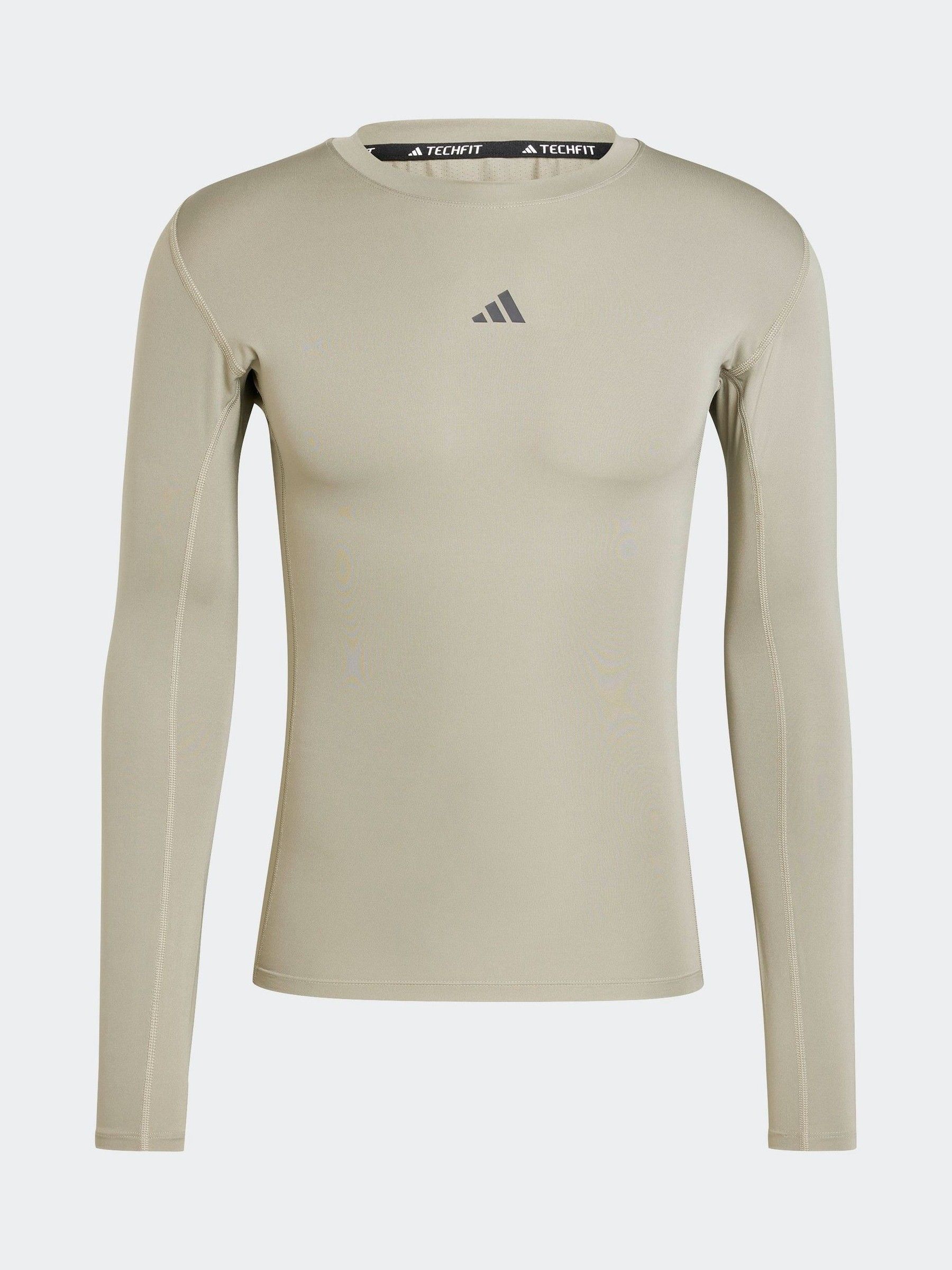 Buy adidas Green Techfit Compression Training Long Sleeve Long Sleeve Top from Next Luxembourg