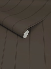 Martha Stewart Chestnut Wood Panel 10M Wallpaper - Image 3 of 4