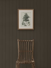 Martha Stewart Chestnut Wood Panel 10M Wallpaper - Image 4 of 4
