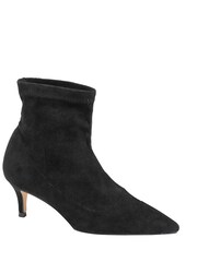 Ravel Black Stretch Sock Ankle Boots - Image 1 of 4