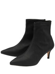 Ravel Black Stretch Sock Ankle Boots - Image 2 of 4