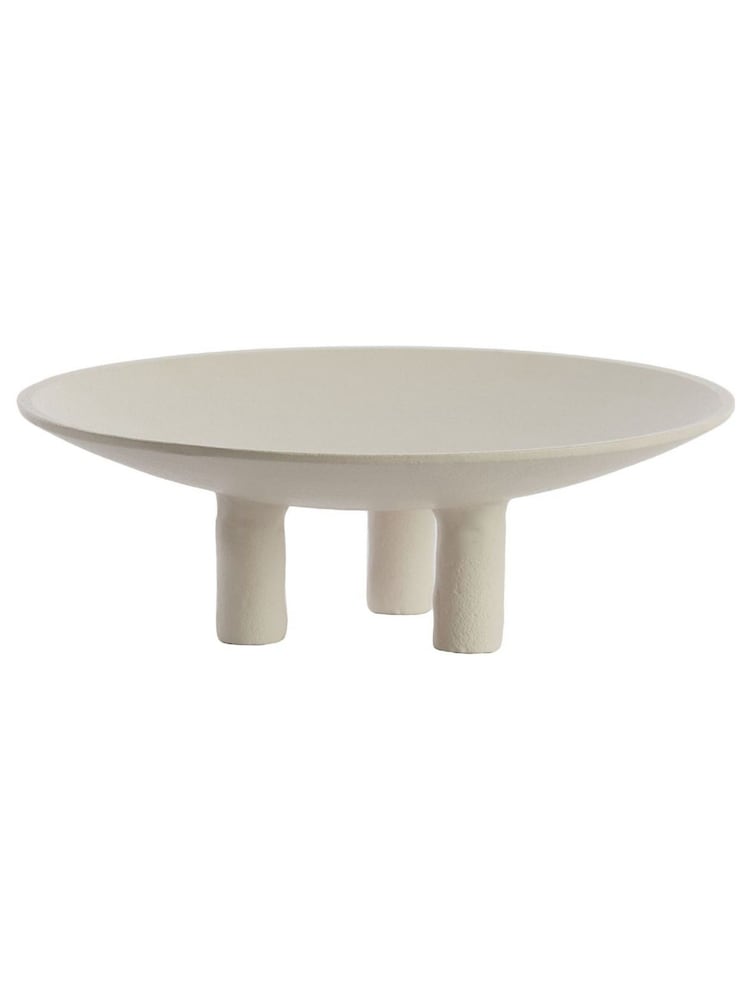 Light & Living Plateau auf Base Ø30,5x10,5 cm Tabua Cream - Bild 1 von 3 Light & Living Plateau auf Base Ø30,5x10,5 cm Tabua Cream - Bild 1 von 3