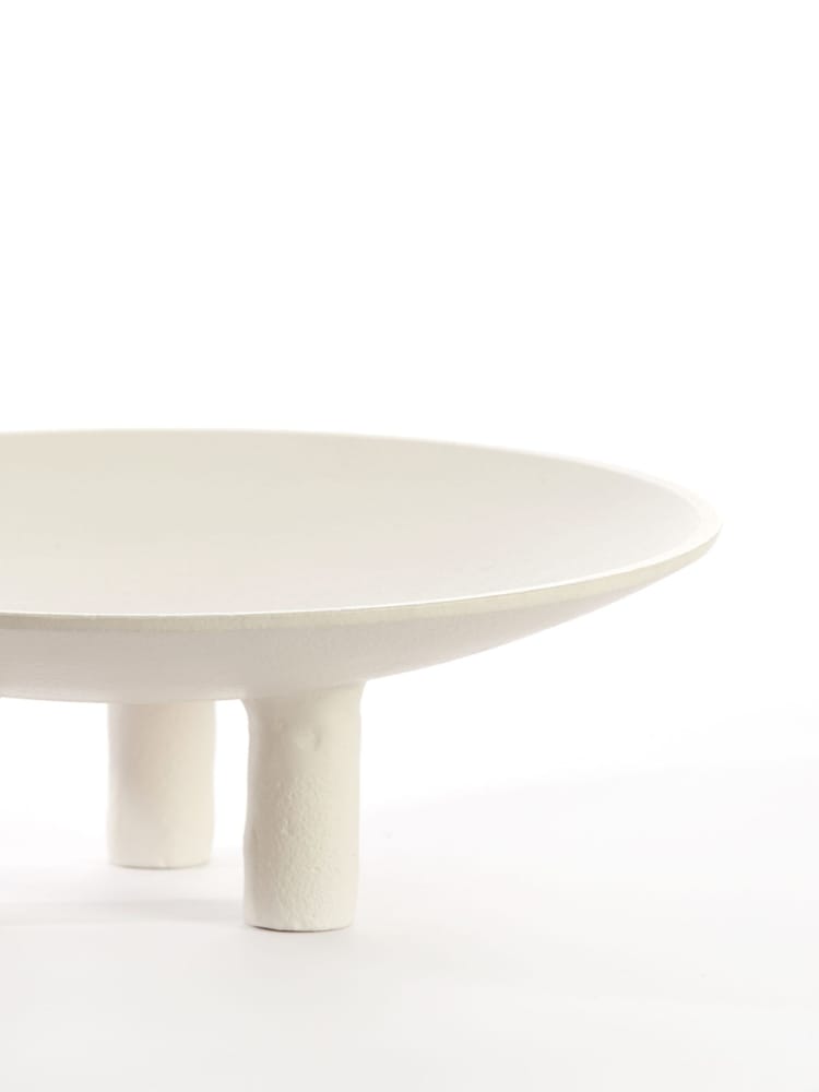 Light & Living Plateau auf Base Ø30,5x10,5 cm Tabua Cream - Bild 2 von 3 Light & Living Plateau auf Base Ø30,5x10,5 cm Tabua Cream - Bild 2 von 3