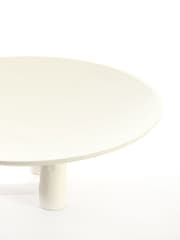 Light & Living Plateau auf Base Ø30,5x10,5 cm Tabua Cream - Bild 3 von 3