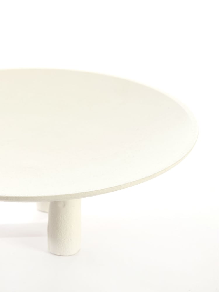 Light & Living Plateau auf Base Ø30,5x10,5 cm Tabua Cream - Bild 3 von 3 Light & Living Plateau auf Base Ø30,5x10,5 cm Tabua Cream - Bild 3 von 3