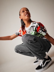 Multi Graffiti Short Sleeve Christmas T-Shirt (3-16yrs) - Image 4 of 7