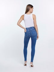 River Island Blue High Rise Jeggings - Image 2 of 4