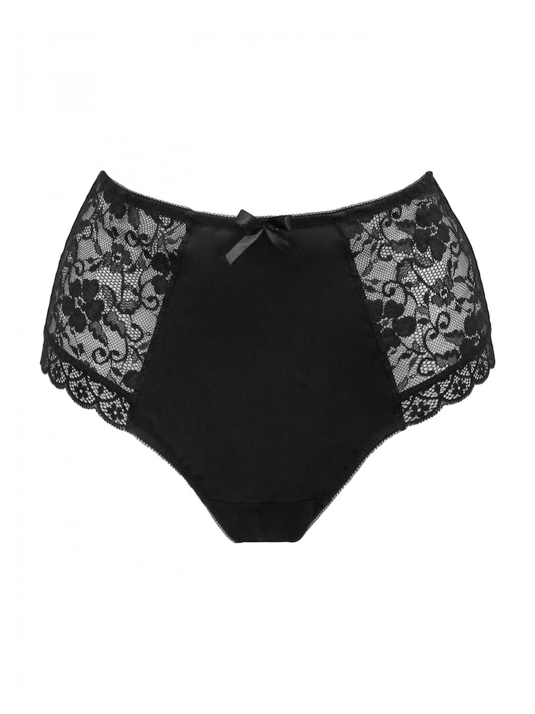 Zwart - Pour Moi Rebel Deep Knickers - Image 3 of 4