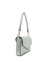 Apatchy Silver The Munro Leather Shoulder Bag - Image 4 of 5