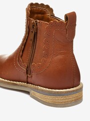 Tan Leather Wide Fit (G) - Image 4 of 4