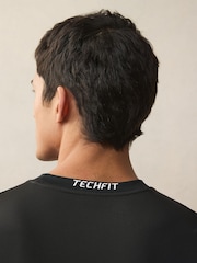 adidas Black TECHFIT Compression Training T-Shirt - Image 4 of 5