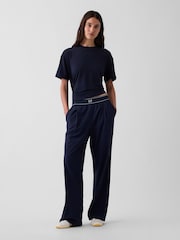 Gap Navy GapFit Breathe Relaxed T-Shirt - Image 3 of 4