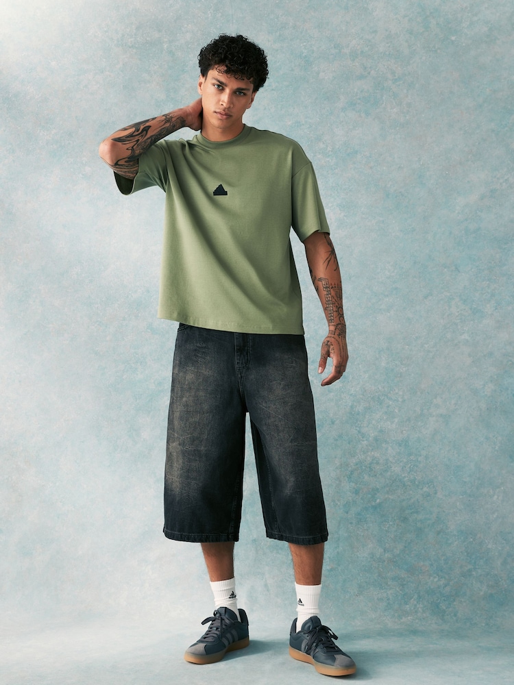 Grün - adidas City Escape T-Shirt - Bild 2 von 6