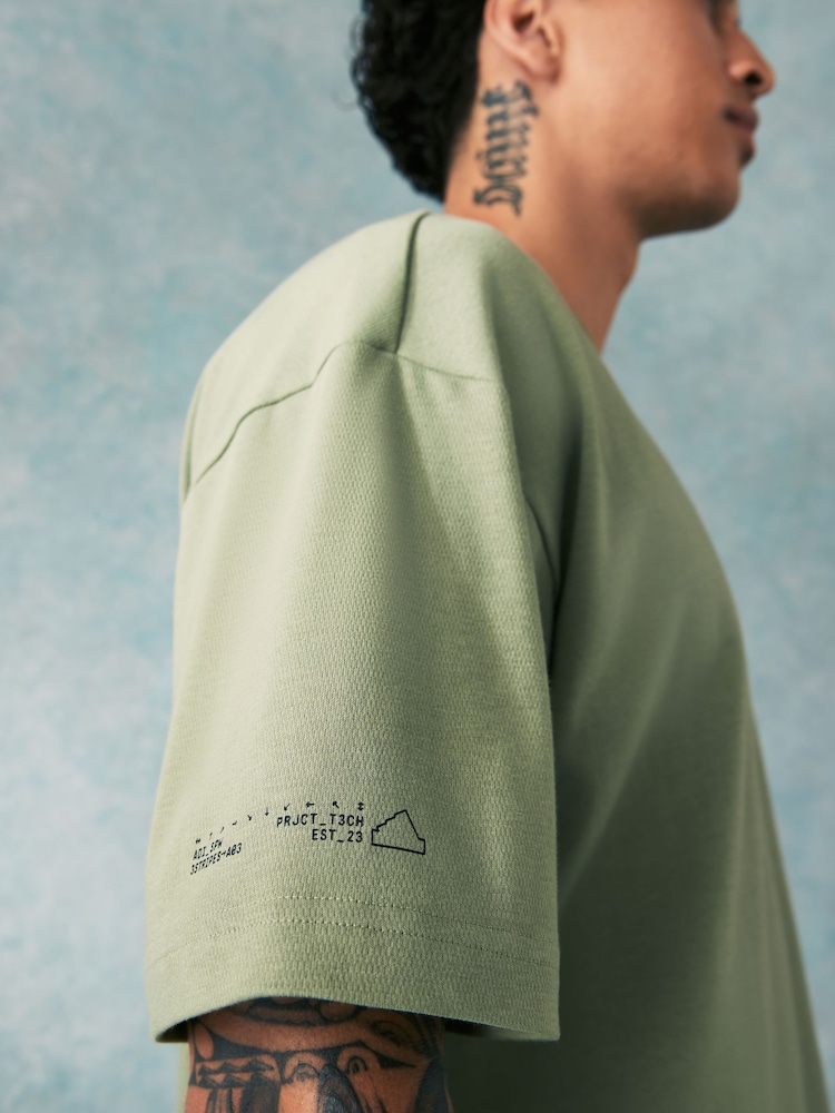 Grün - adidas City Escape T-Shirt - Bild 6 von 6