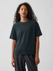 Vihreä - Gap GapFit Breathe Relaxed T-paita - Kuva 1 / 4