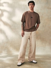 adidas Brown City Escape T-Shirt - Image 2 of 4